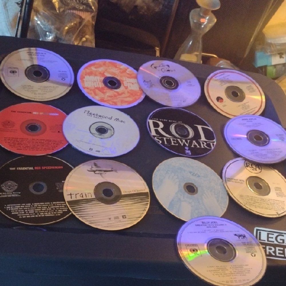 Assorted Rock Music CDs Collection